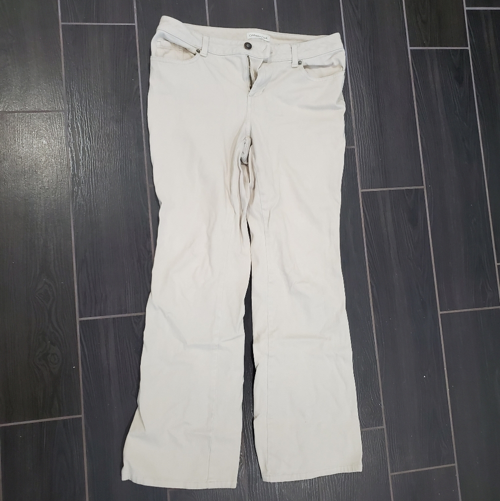 Women's Cream Jeans